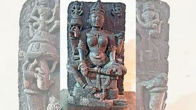 “The image matches classical descriptions of Gayatri in the Silpasastras,” said archaeologist Ramesh Yadav Dhar's Saraswati is Gayatri: Science ends 900-year mix-up