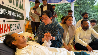 'Power to you Sonam and young cockroaches': Atishi joins CJP protest on day 24 as Wangchuk's health worsens