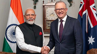 File photo: PM Modi with Australian PM Anthony Albanese (Picture credit: ANI) ‘Honoured to welcome my friend’: Australian PM Albanese ahead of PM Modi’s visit next week