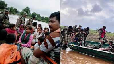 Army rescues 57 stranded as major flood relief operation begins in Gujarat's Navsari