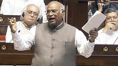 Parts of Manusmriti now part of 'curriculum', says Mallikarjun Kharge