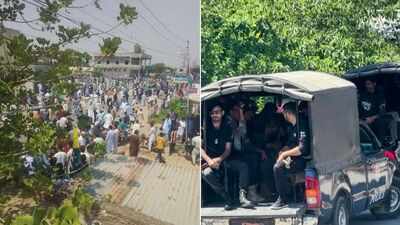 The MEA criticized Pakistan's harsh crackdown on protesters in Pakistan-occupied Jammu and Kashmir. (PTI images) 'Pak-trained Mujahideen have turned their guns inwards': India slams Islamabad over PoK crackdown