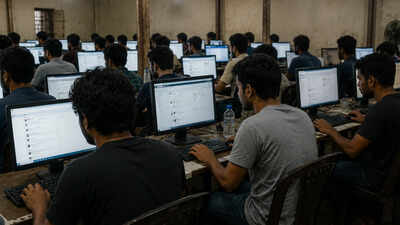 Representational AI generated image Electric shocks, 800 Indians trapped: Beed man held captive in Myanmar tells kin of horrors