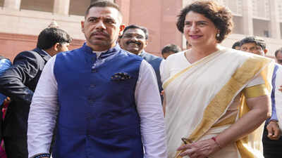 'When legal route fails, they intimidate': BJP links Priyanka Gandhi, Robert Vadra to alleged Uttarakhand land-grab bid