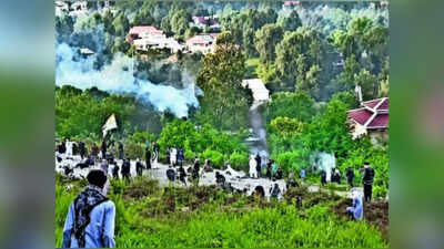 Protesters clash with law enforcement authorities over rigged elections in PoK Jammu & Kashmir politicians urge UN, PM Modi to intervene over PoK killings