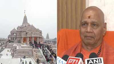 Ram Temple, Trust Treasurer Govind Dev Giri (PTI photo) 'He is untainted in my eyes': Ram temple trust treasurer defends Champat Rai after resignation