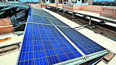 Surplus power generated during solar hours is fed into the grid and drawn back at night Small towns beat big cities in rooftop solar adoption