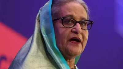 Former Bangladesh PM Sheikh Hasina (AP image) Bangladesh's request to extradite Sheikh Hasina 'being examined', Centre tells Parliament panel