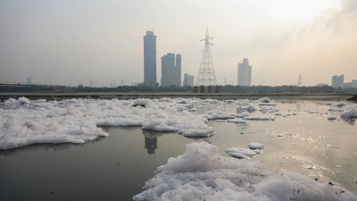 Yamuna river (PTI file photo) India's dying rivers: How our cities are choking their lifelines