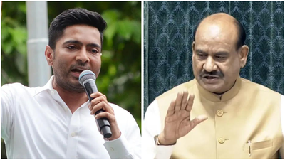 TMC’s Abhishek Banerjee meets Lok Sabha Speaker Om Birla, seeks early decision on disqualification of 20 rebel MPs