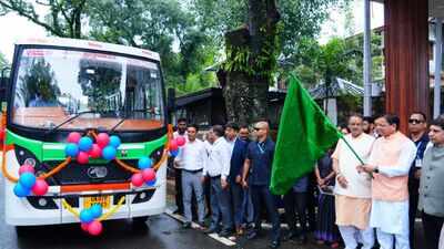 Uttarakhand CM Dhami distributes subsidies to boost clean mobility; flags off 11 clean fuel vehicles