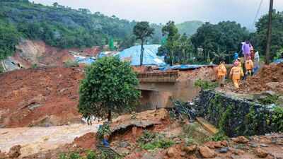 Wayanad landslide death toll rises (Image/PTI) Wayanad landslide: Death toll rises to 4, opposition alleges 'negligence' - top developments