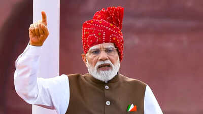 PM Modi From Red Fort On 80th Independence Day: ‘India Must Dream Big And Move Forward’
