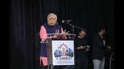 RSS chief Mohan Bhagwat in Toronto India ‘vishwaguru’ through service, not pursuit of superpower status: RSS chief Mohan Bhagwat in Toronto