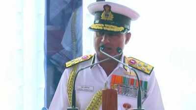Amid the crisis in West Asia, Navy chief Admiral Krishna Swaminathan on Monday said this is a period of significant strategic churn Navy chief Admiral Swaminathan flags evolving threats, rising maritime contestation