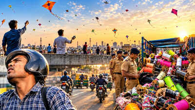Chinese manjha is generally made using synthetic or plastic material. Delhi Police’s ‘Kuchu Puchu’ Gen-Z twist to warn Delhiites about Chinese manjha