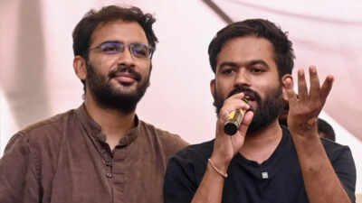File photo: Cockroach Janta Party (CJP) founder Abhijeet Dipke (right) with spokesperson Ashutosh Ranka 'Be ready for Cockroaches!' CJP doubles down on September 5 protest as 3 demands still 'pending'