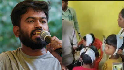 Cockroach Janta Party founder Abhijeet Dipke on Solapur school roof collapse 'Would this happen where kids of politicians study?' CJP after 13 hurt in Maha school slab collapse
