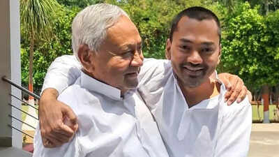 Praising Nitish Kumar's record as Bihar chief minister, Thakur said he hoped his son would also make a mark in public life. 'Politics is art of possible': JD(U) leader hopes Nishant becomes CM like Nitish
