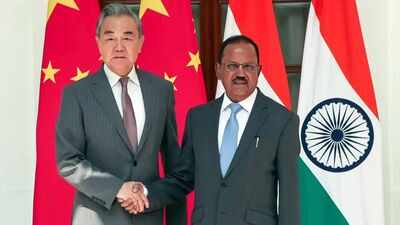 NSA Ajit Doval arrives in Beijing for India-China border talks. Representative image: ANI Ajit Doval in Beijing: India-China border talks set for August 25; what's on agenda?