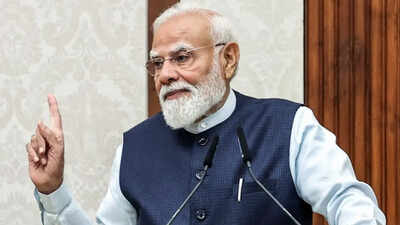 PM says since repeal infrastructure has expanded and opportunities in education, healthcare and sports have grown Life's changed in J&K, Ladakh since Article 370, 35(A) repeal: PM Modi