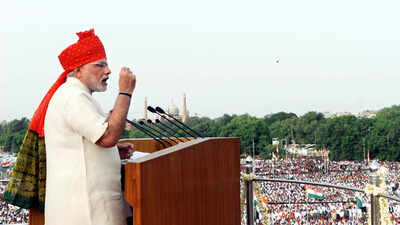 PM Modi said, 'if this stays in front of me, I would not be able to address the citizens'," the officer recalled. 'Remove bulletproof glass or I won't speak': Ex-officer recalls PM Modi's demand on I-Day 2014
