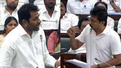 TVK-DMK verbal clash in Tamil Nadu assembly Did CM Vijay 'dilute' Tamil Nadu's delimitation stand? TVK, DMK clash in assembly