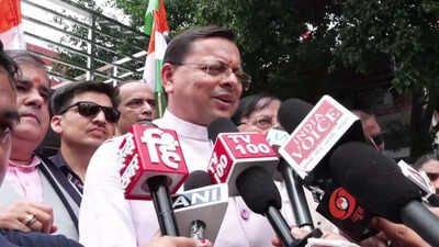 Uttarakhand CM Pushkar Singh Dhami People of 'Devbhoomi' always stand firm on national duty, says CM Dhami; commends 'Tiranga Yatra' response