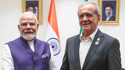 File Photo: PM Modi holds a bilateral meeting with the President of Iran, Masoud Pezeshkian, on the sidelines of the SCO Summit, in Bishkek PM Modi meets Iran president who seeks India's help to end war