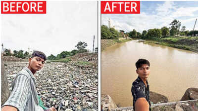 21-year-old BSc student has been a solitary warrior against civic mess and pollution in his hometown With bare hands, lone warrior cleans up dumpyard of a river