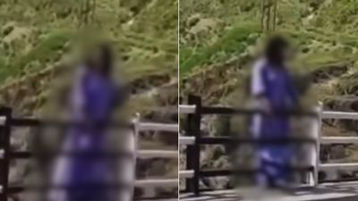 The video, which was said to have been recorded by passersby at the bridge, shows people attempting to discourage her. Despite their efforts, she reportedly jumped into the Chenab. ‘Bye-bye, papa’: What 21-year-old told father before jumping into Chenab