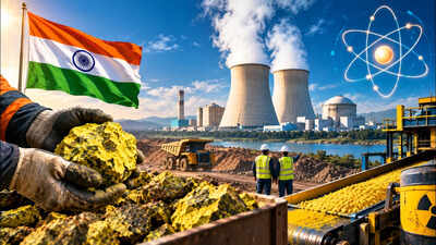 India is securing uranium fuel for its ambitious nuclear expansion plans (AI Image) The Uranium rush: Inside India's scramble to fuel its nuclear ambitions
