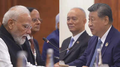 PM Modi holds bilateral meet with Chinese President Xi Jinping on sidelines of BRICS summit 'Have opportunity to discuss cooperation': PM Modi welcomes Xi; bilateral talks begin