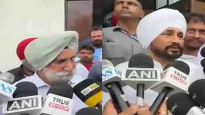 Punjab Congress workers protest against the Haldwani “purification” ritual, demanding action against its organisers Purification row: Punjab Congress protests Haldwani ritual; demands FIR against organisers