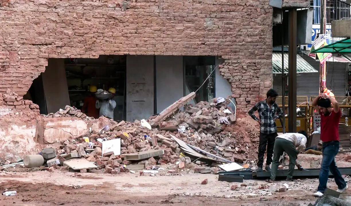 Satya Niketan tragedy site