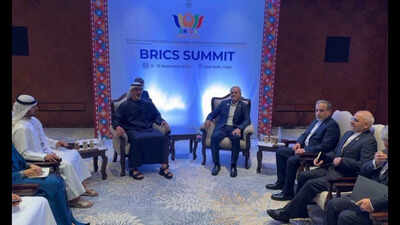 UN reaction on Iran-UAE meet at Brics UN hails Iran-UAE meeting on sidelines of Brics Summit, says India can be 'bridge-builder'