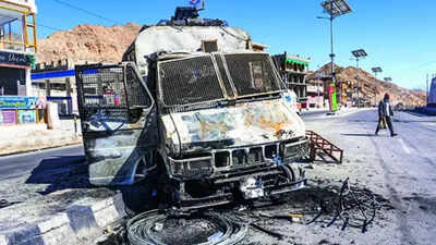 Violence broke out in Leh on September 24 last year A year on, Rs 15 lakh for kin of 4 killed in Leh firing